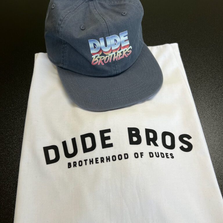 Silicon Transfer on Tees for Dude Brothers