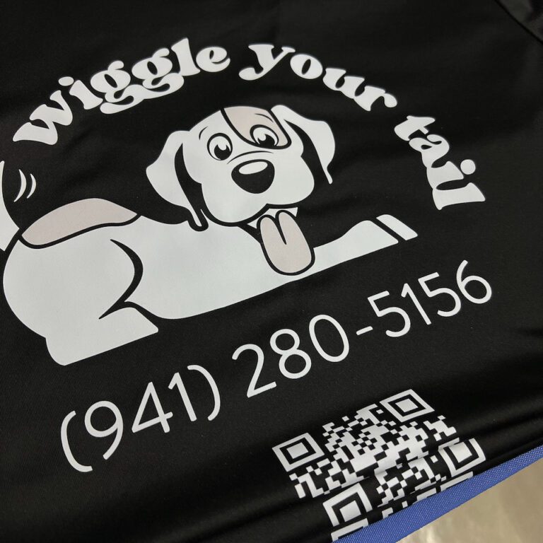 Prints on Dri-Fit Tees for Wiggle Your Tail