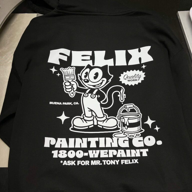 Design & Print for Felix Painting Co (Novel-tee)