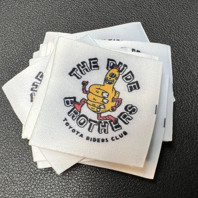 Custom Woven Labels for Dude Brothers